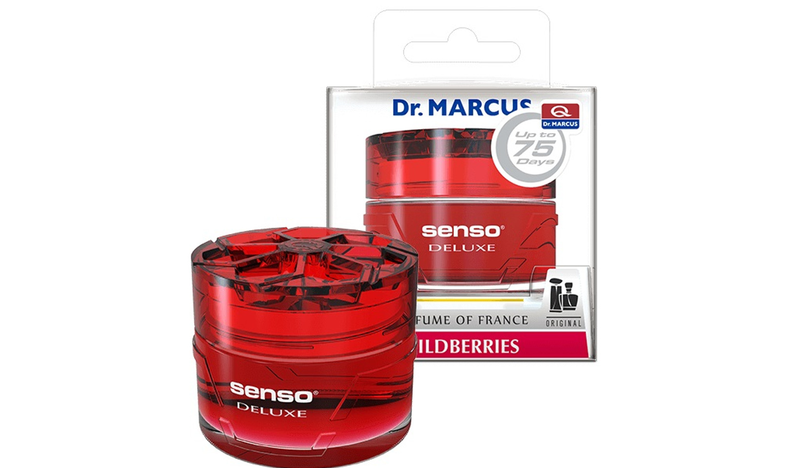 Ароматизатор гелевый Senso Deluxe Wildberries DR.MARCUS