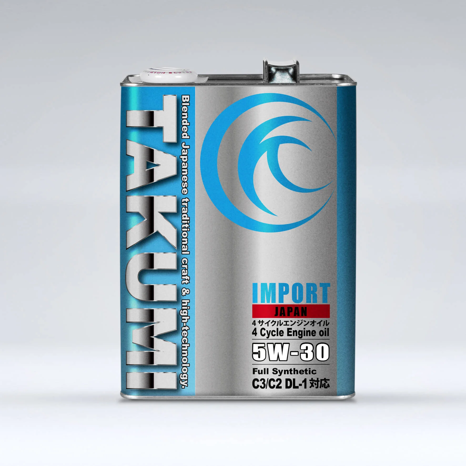 Масло моторное Import 5W30 С3/C2 (DL-1), LL‑04, 504.00, 229.51  (4л) TAKUMI
