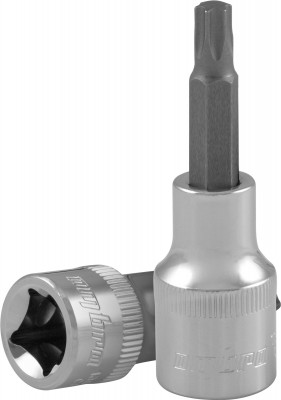 Насадка торцевая 1/2"DR с вставкой-битой TORX®, Т45, 100 мм 121945