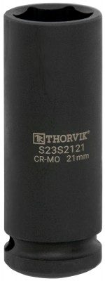 S23S2121 Головка торцевая ударная глубокая 1/2"DR, 21 мм