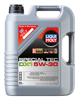 Синтетическое моторное масло Special Tec DX1 5W30 (5л) LIQUI MOLY