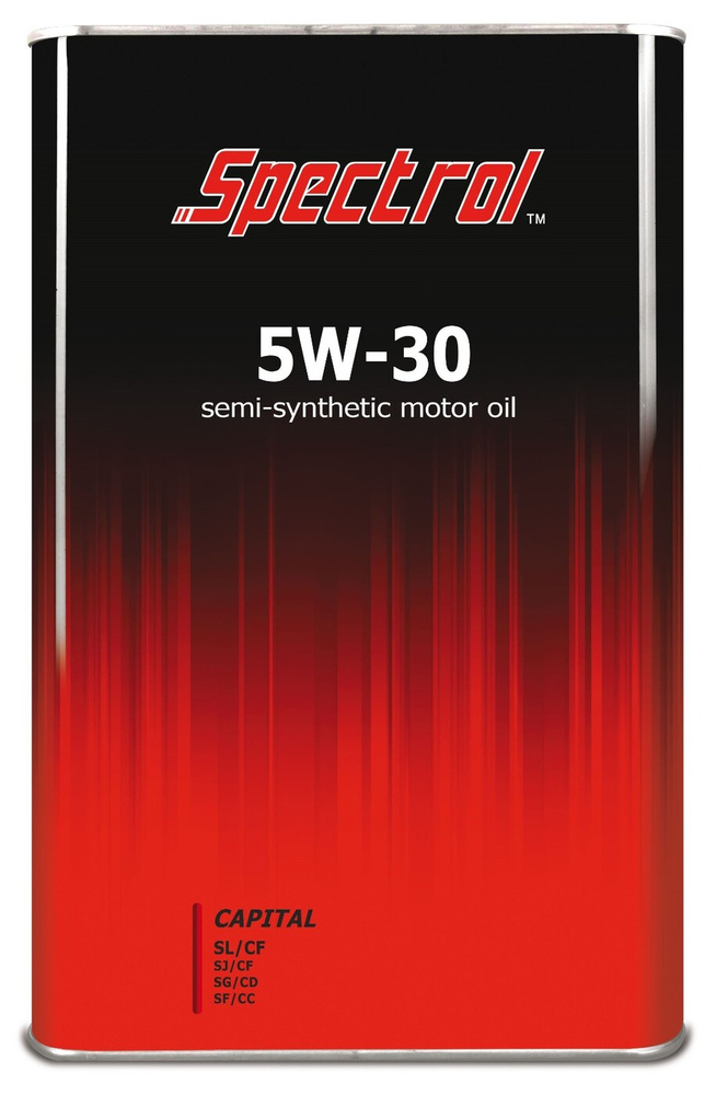 масло мот. п/синт. Capital 5W/30  (5л) SL/CF SPECTROL