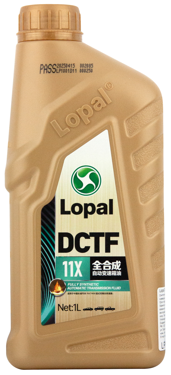 Трансмиссионное масло для РКПП DCTF 11X (1л) LOPAL