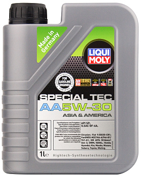 Синтетическое моторное масло Special Tec AA 5W30 (1л) LIQUI MOLY