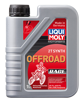 Синтетическое моторное масло для 2-тактных мотоциклов Motorbike 2T Synth Offroad Race L-EGD (1л) LIQUI MOLY