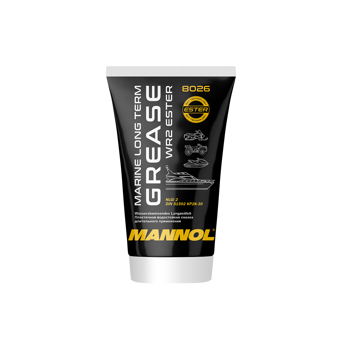 8026 Многоцелевая пластичная смазка WR-2 Universal (100г) MANNOL