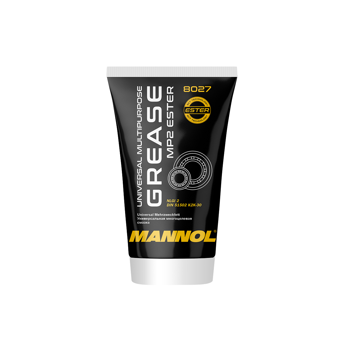 Многоцелевая густая смазка Universal Multipurpose Grease MP2 (100g) MANNOL 8027