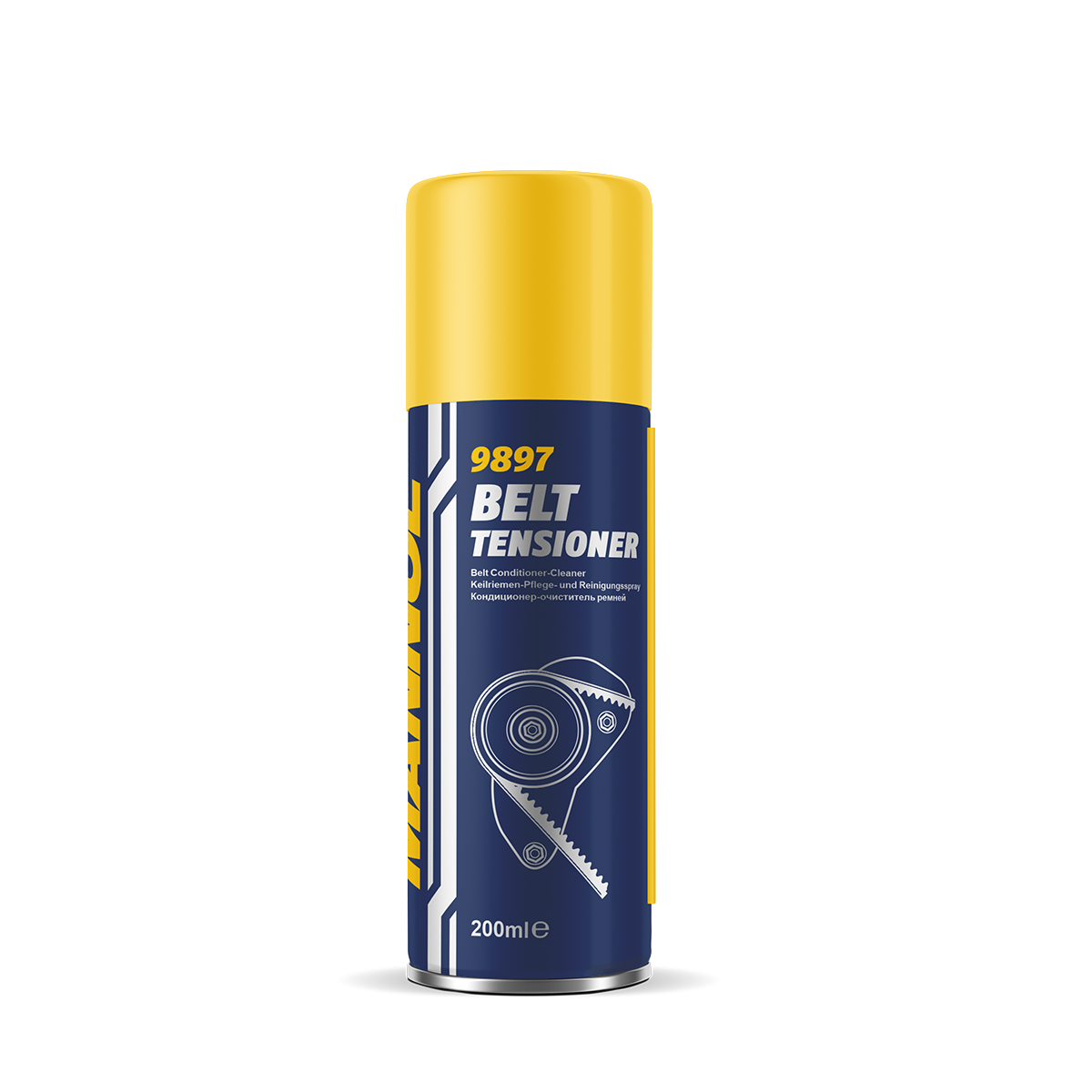 Кондиционер-очиститель ремней Belt Tensioner (200мл) MANNOL