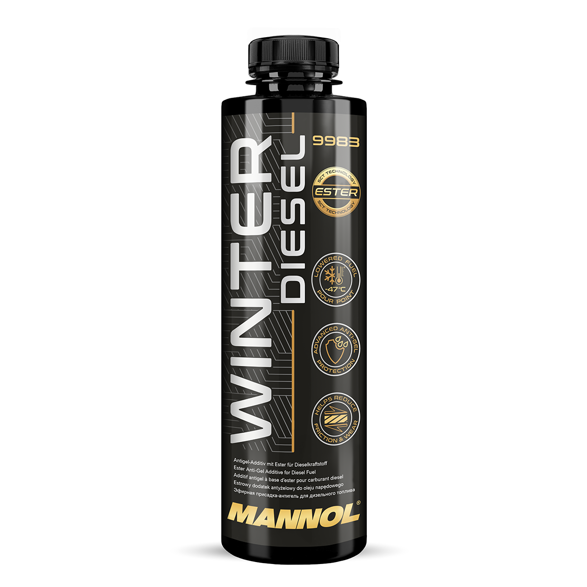 Зимний антигель для дизельного топлива Winter Diesel (950мл) MANNOL