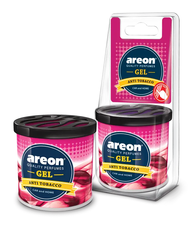 Ароматизатор Gel Can Blister Antitobacco, AREON