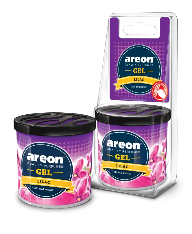 Ароматизатор Gel Can Blister Lilac, AREON