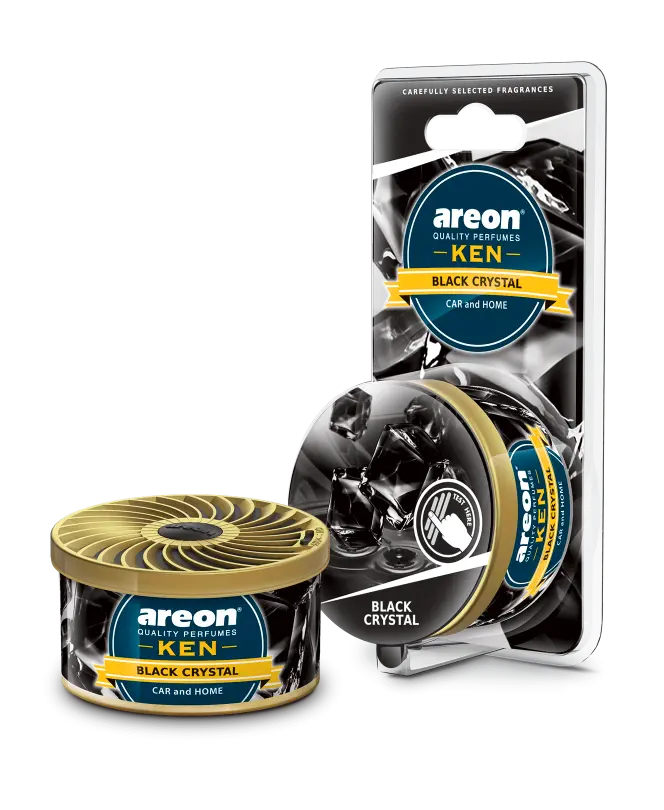 Ароматизатор Blister Ken Black Crystal, AREON