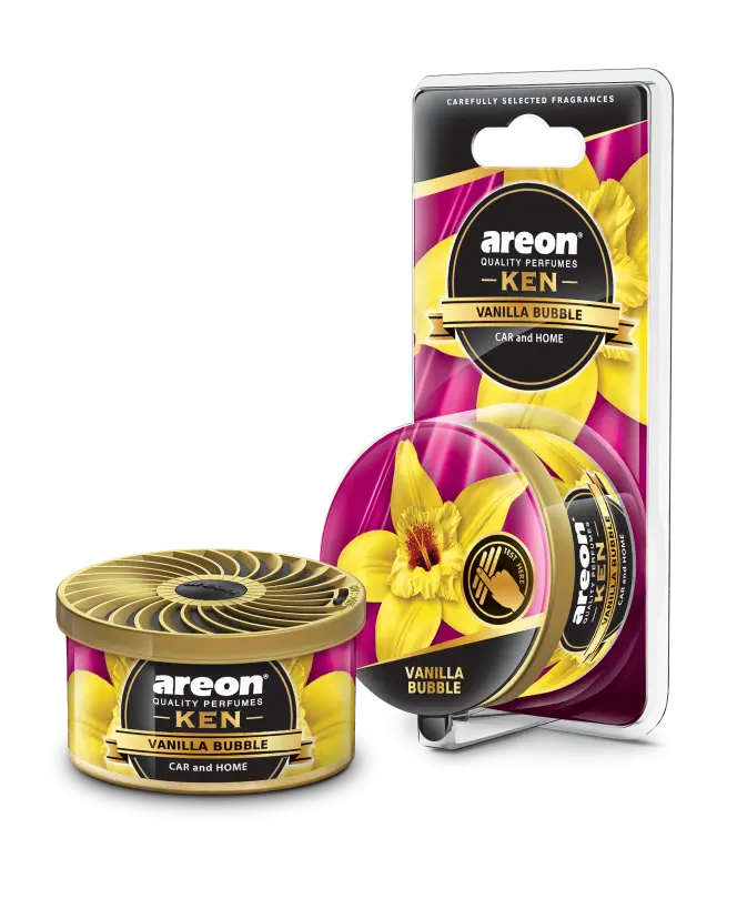 Ароматизатор Blister Ken Vanilla Bubble, AREON