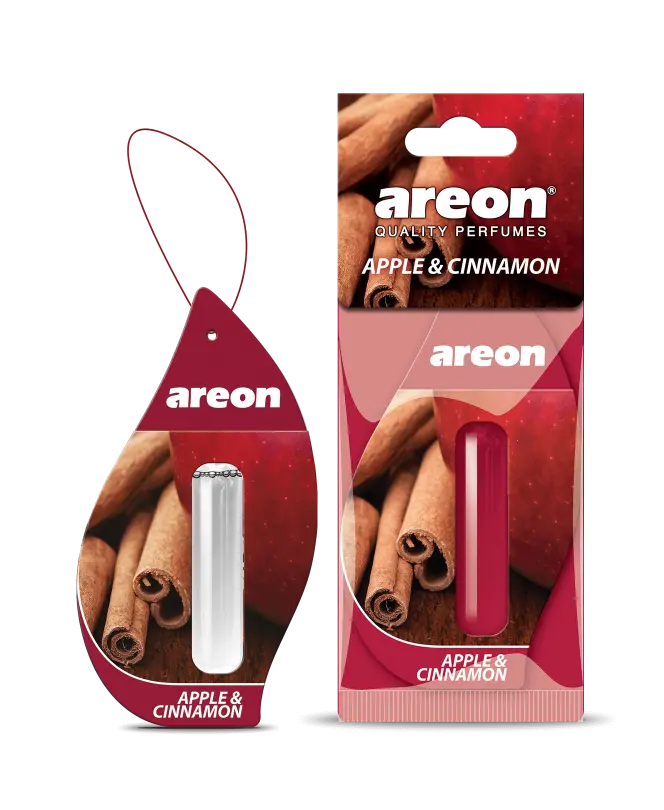 Ароматизатор Liquid 5ml Apple&Cinnamon, AREON
