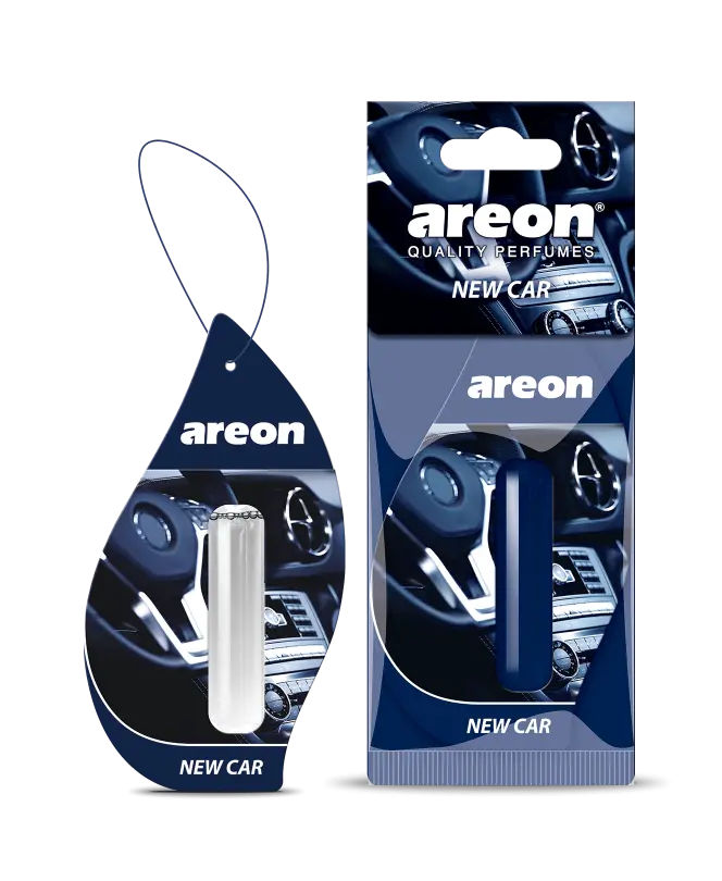 Ароматизатор Liquid 5ml New Car, AREON