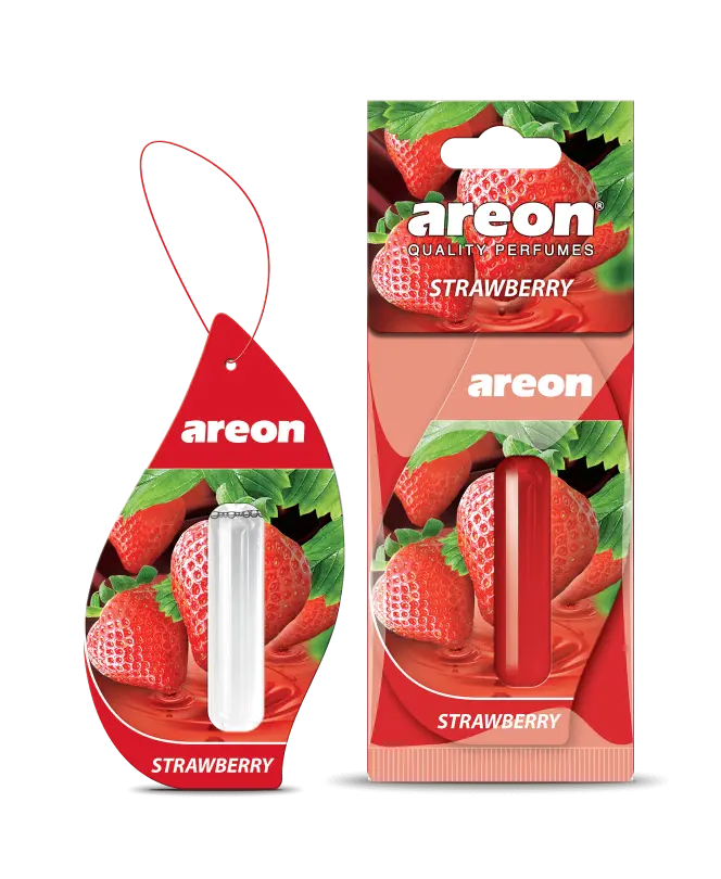 Ароматизатор Liquid 5ml Strawberry, AREON