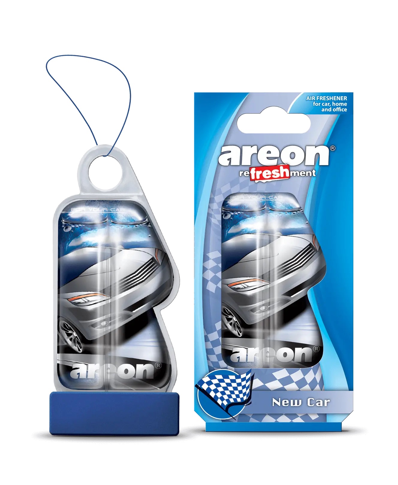 Ароматизатор Liquid 8.5ml New Car, AREON