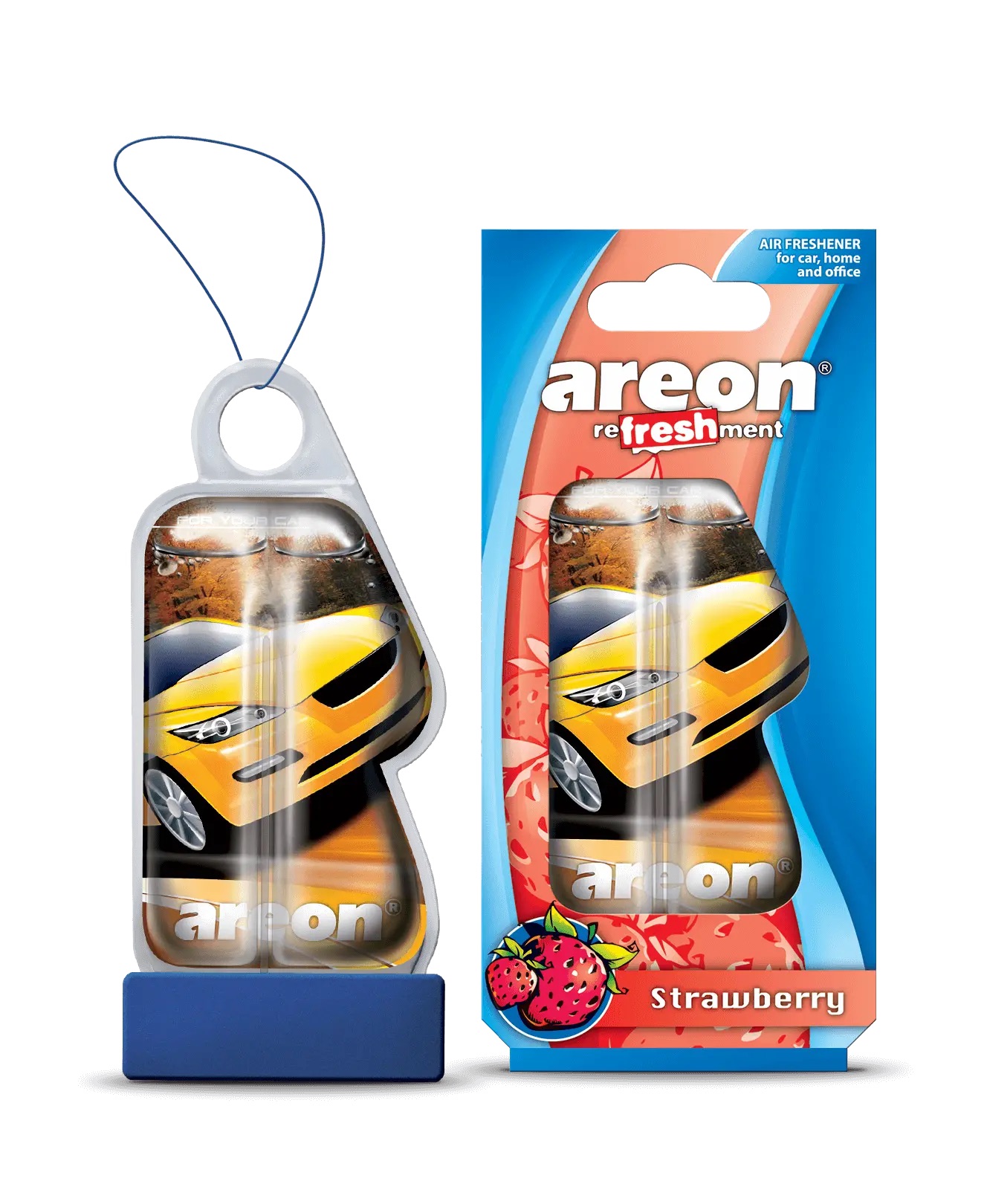Ароматизатор Liquid 8.5ml Strawberry, AREON