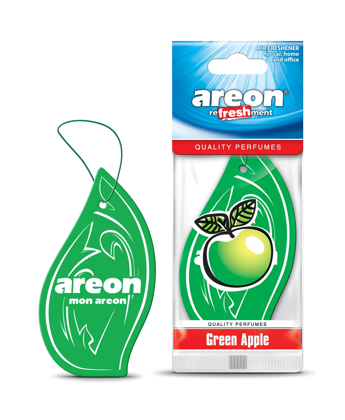 Ароматизатор Refreshment Green Apple, AREON