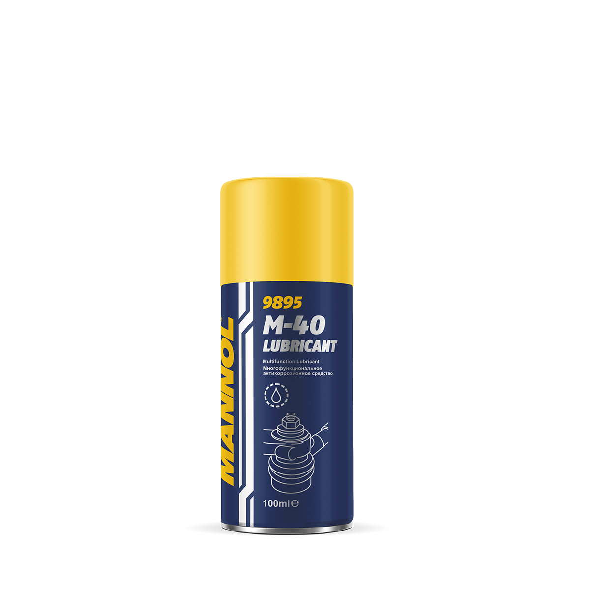 Многофункциональное антикоррозионное ср-во M-40 Lubricant (100мл) MANNOL 9895