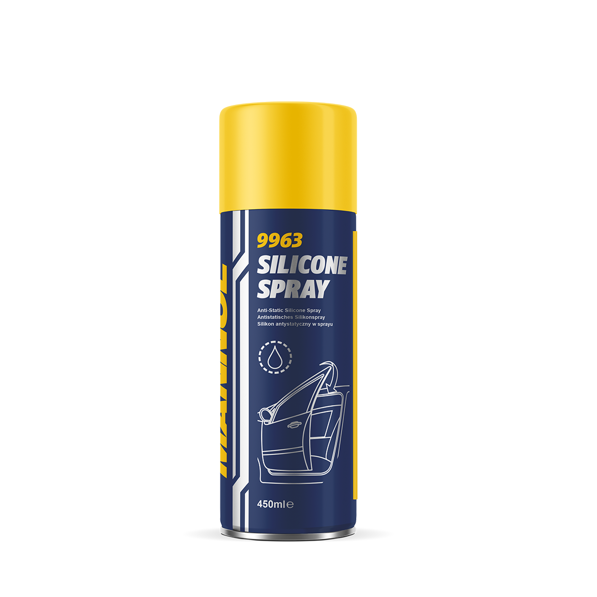 Силиконовая смазка Silicone Spray (450мл) MANNOL
