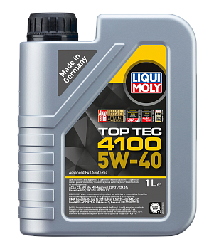 Синтетическое моторное масло Top Tec 4100 5W40 (1л) LIQUI MOLY