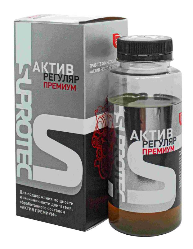 Присадка Актив Регуляр Премиум для двигателей большого объема (200мл) SUPROTEC