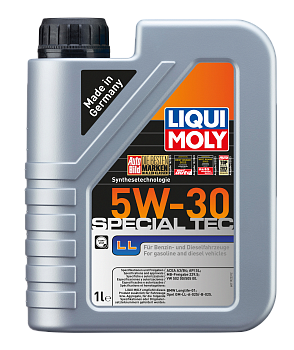 Синтетическое моторное масло Special Tec LL 5W30 (1л) LIQUI MOLY