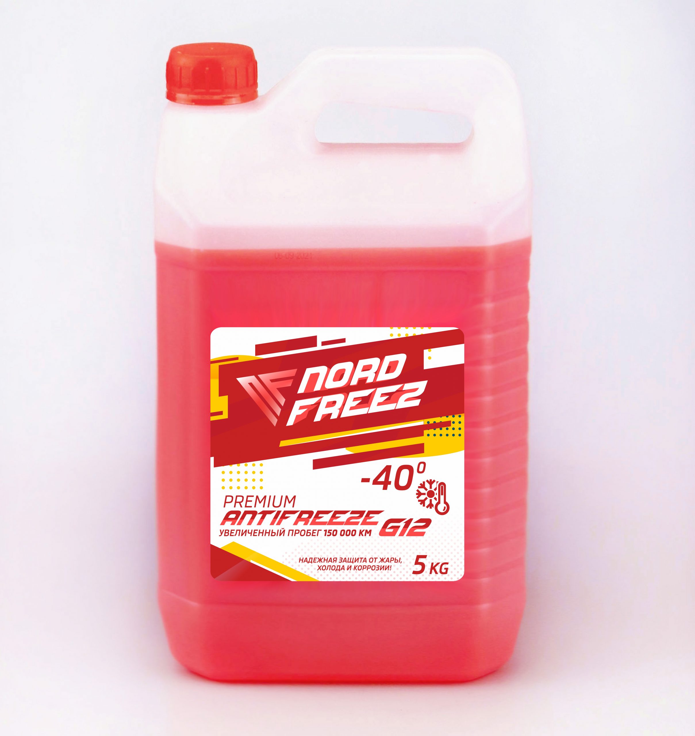 Антифриз G12 красный (5кг) NORD FREEZ