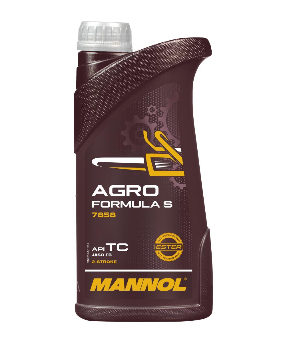 7858-001 масло мот.синт. Agro Formula S  (1л) MANNOL; API TC/JASO FD