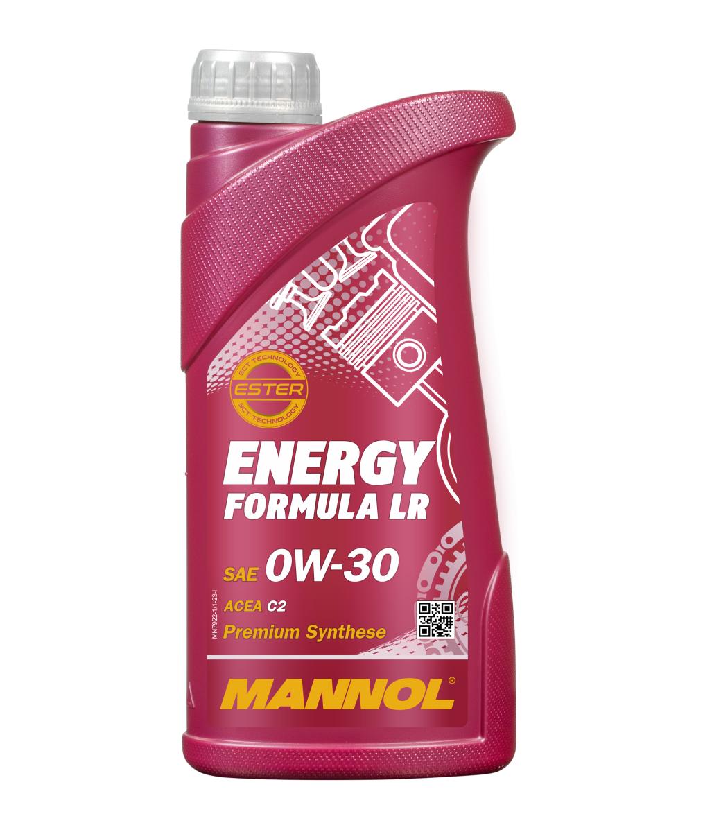 7922-001 масло мот.синт. Energy Formula LR 0W/30 (1л) MANNOL; ACEA C2