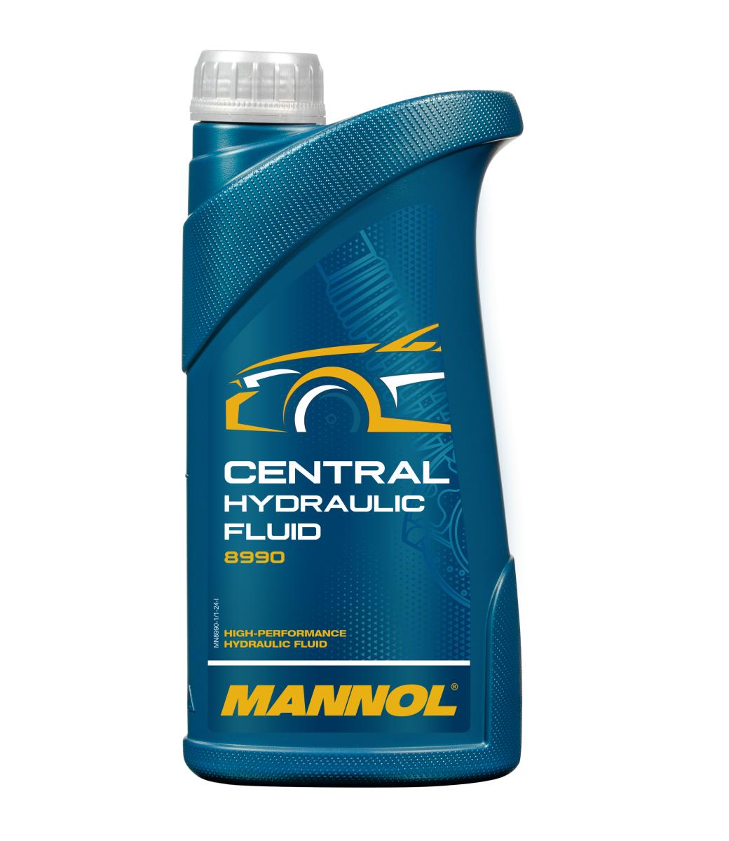 Гидравлическая жидкость для ГУР CHF Central Hydraulic Fluid (1л) MANNOL