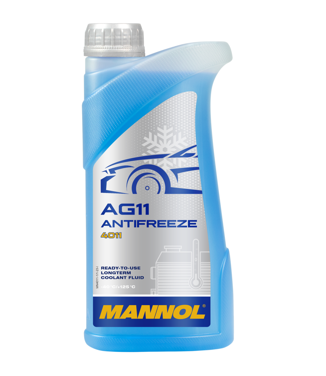 Антифриз голубой AG11 (-40°C) Longterm (1л) MANNOL