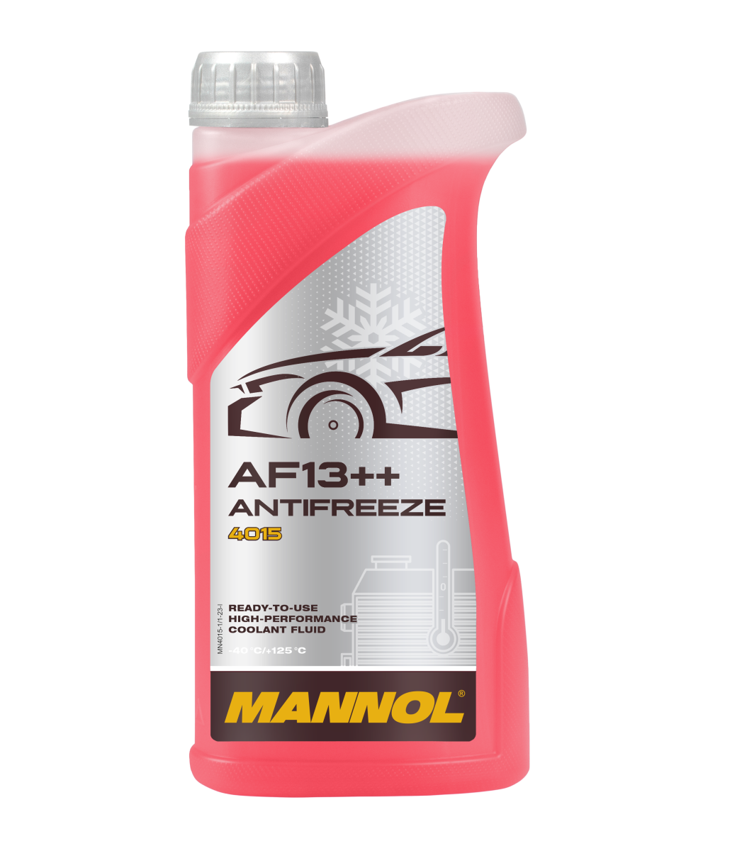 Антифриз розовый AF13++ (-40°C) (1л) MANNOL
