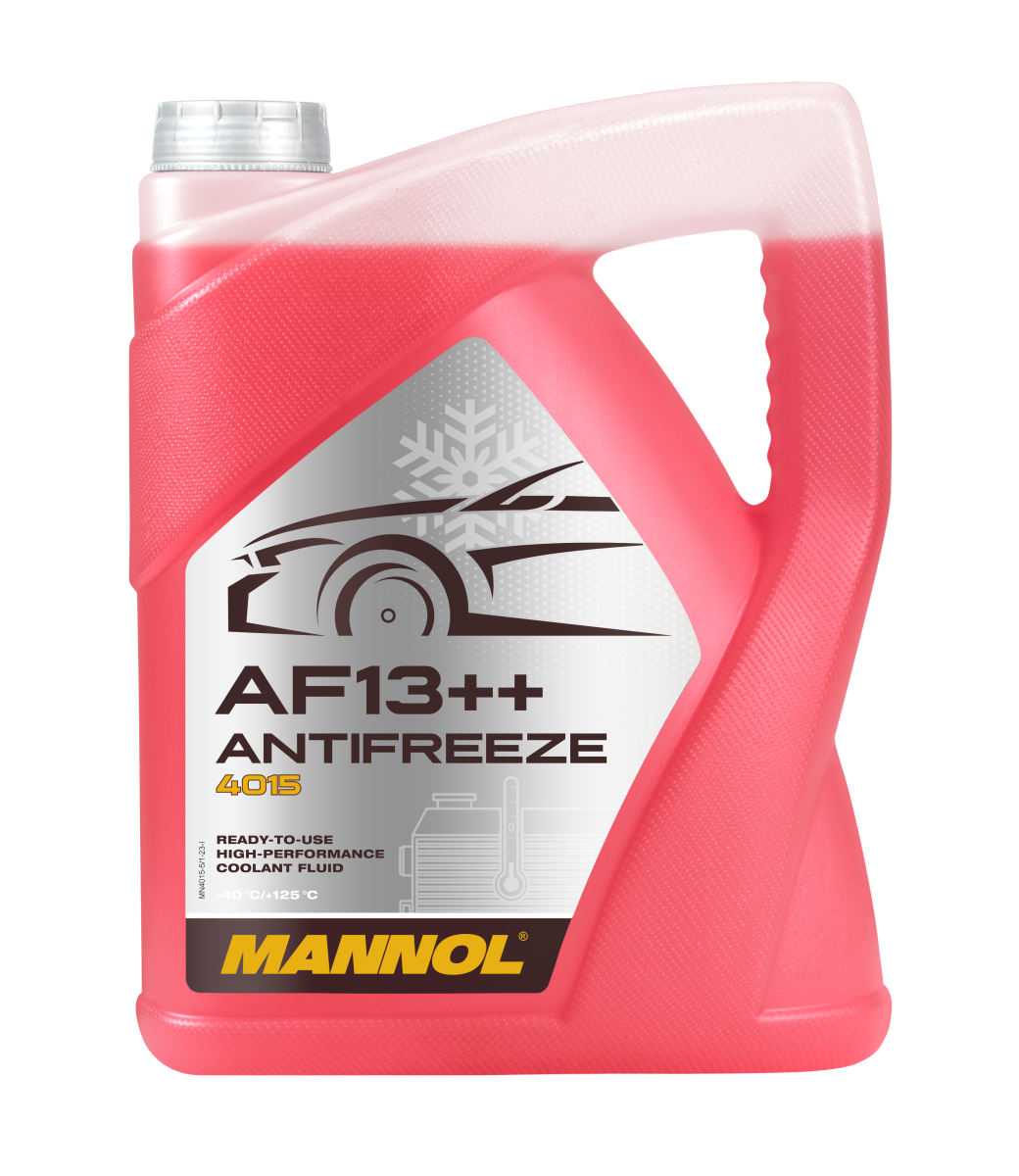 Антифриз розовый AF13++ (-40°C) (5л) MANNOL