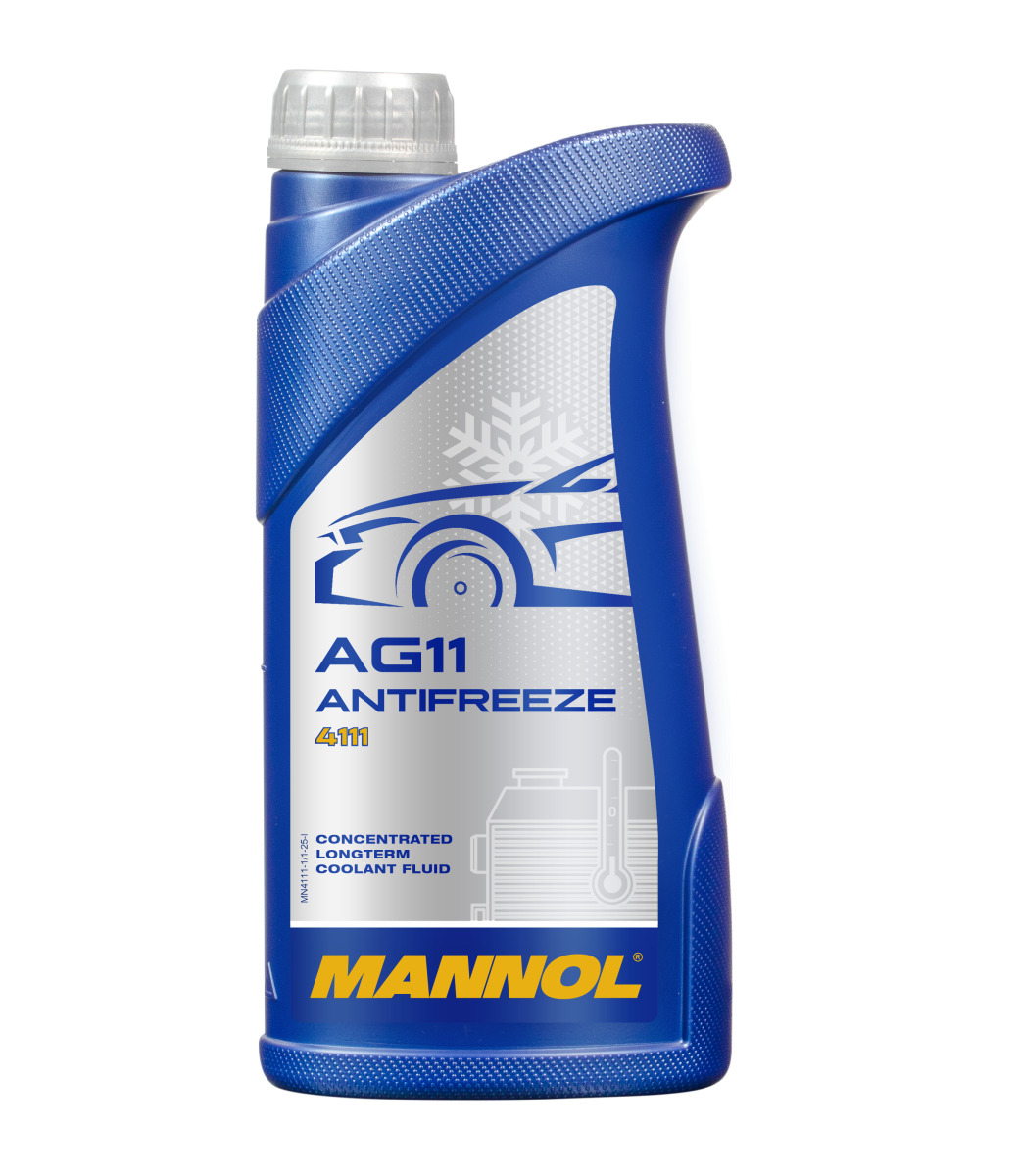 Антифриз голубой концентрат AG11 Longterm (1л) MANNOL 4111