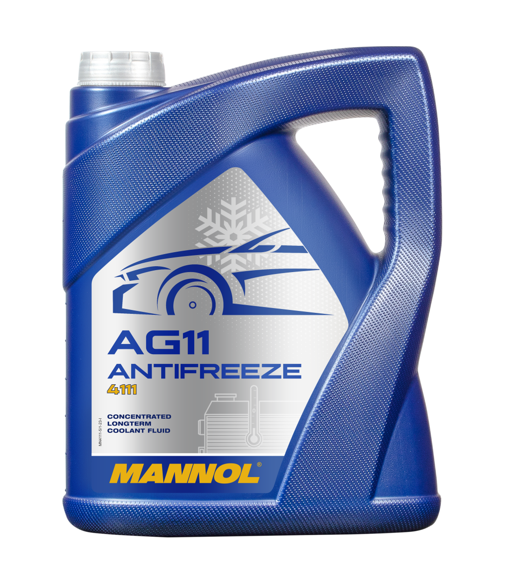 Антифриз голубой концентрат AG11 Longterm (5л) MANNOL 4111