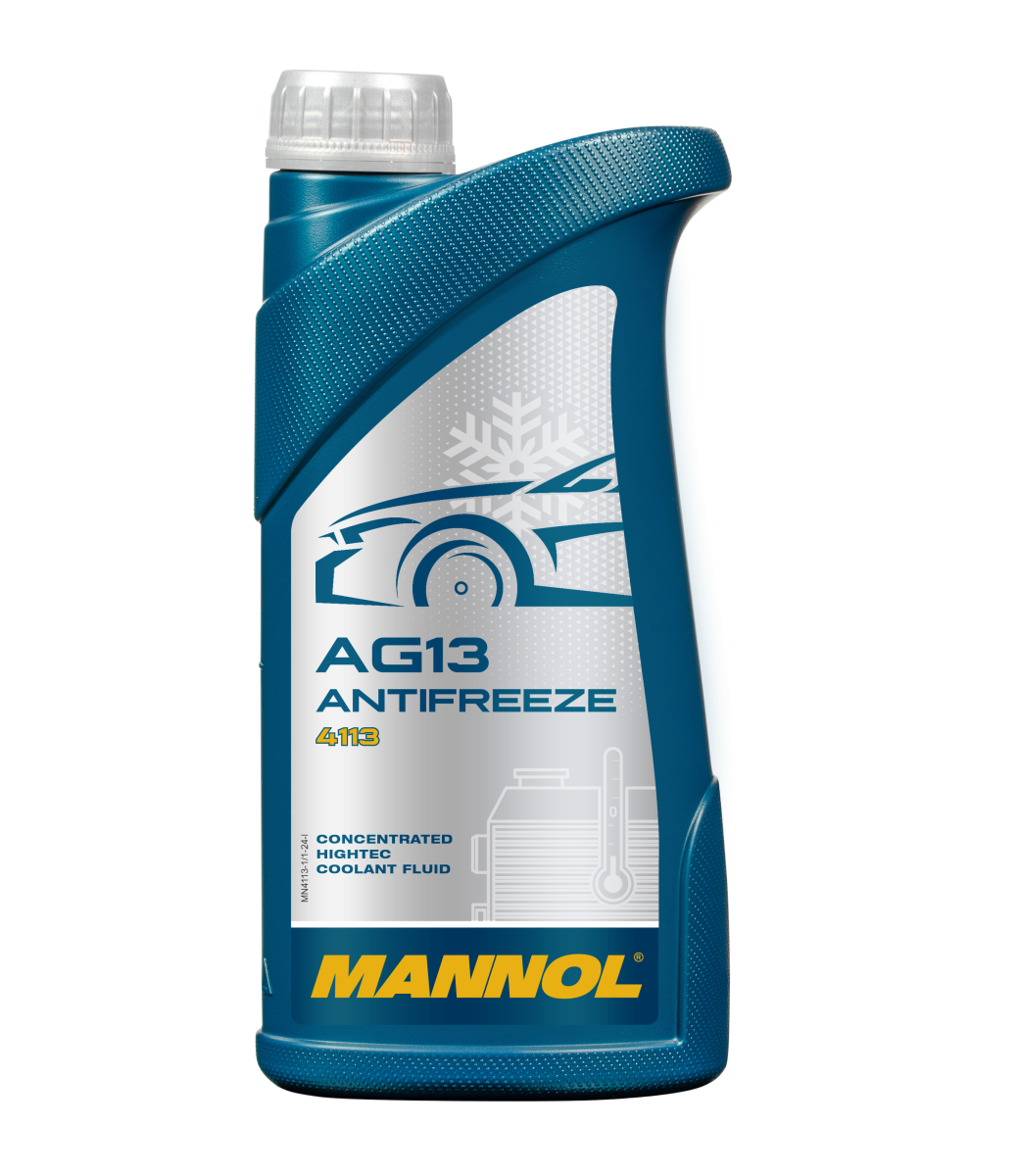 Антифриз зелёный концентрат AG13 Hightec (1л) MANNOL 4113