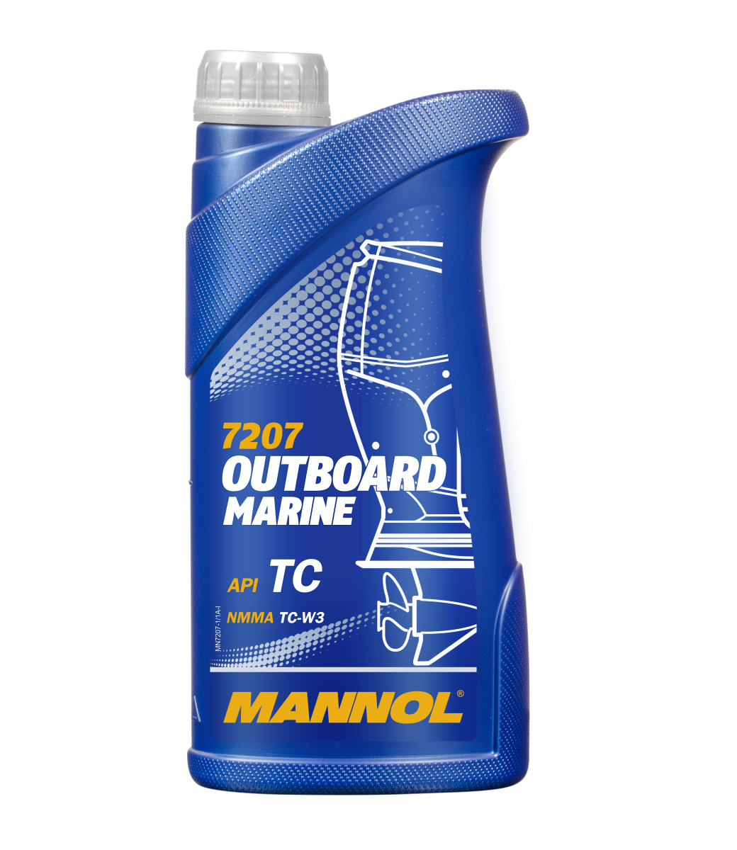 7207-001 масло мот.п/синт. для лодок Outboard Marine  (1л) MANNOL; API TC NMMA TC-W3
