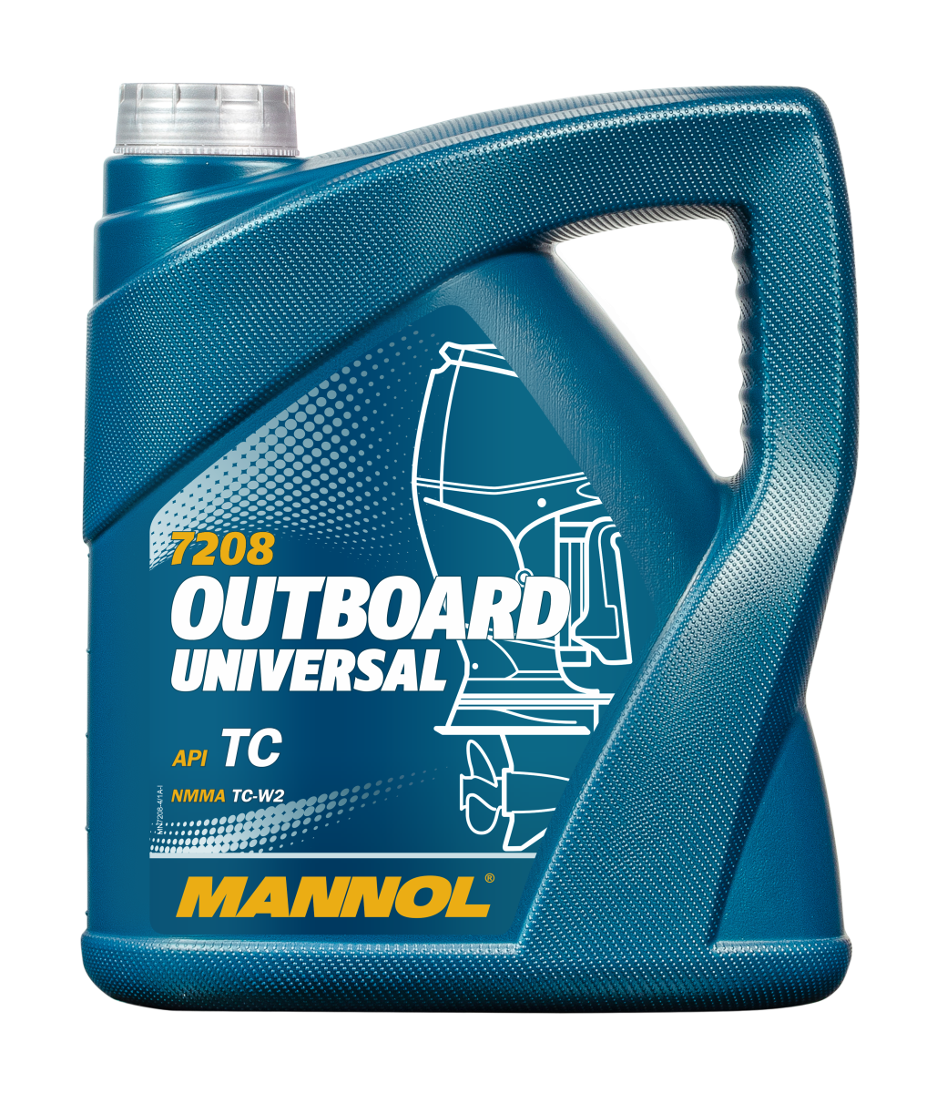 7208-004 масло мот.минер. для лодок Outboard Universal  (4л) MANNOL; API TC NMMA TC-W2