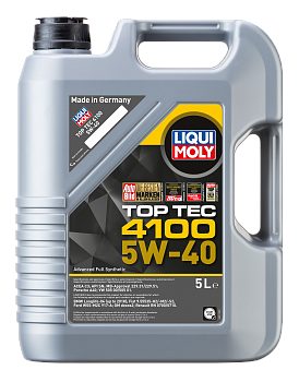 Синтетическое моторное масло Top Tec 4100 5W40 (5л) LIQUI MOLY