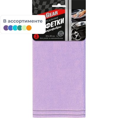 Салфетка из микрофибры №3 30х40см TOP GEAR