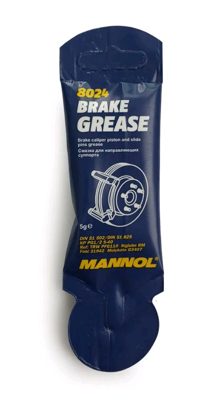 8024 Смазка для направляющих и поршня суппорта тормозной системы Brake Grease (5г) MANNOL