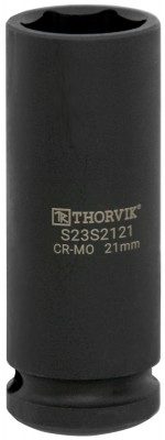 S23S2121 Головка торцевая ударная глубокая 1/2"DR, 21 мм