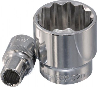 Головка 12-гранная 1/2 DR 21мм арт. 112321