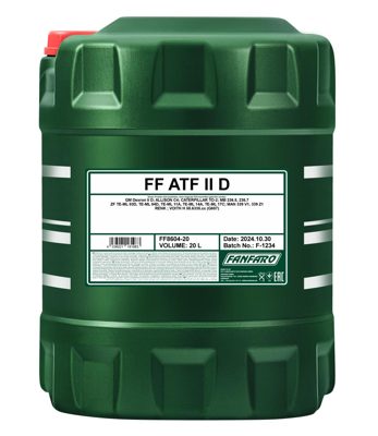 8604-020 Масло для АКПП ATF II D  (20л.) FANFARO