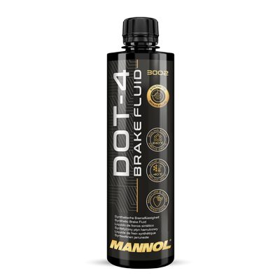 Тормозная жидкость Brake Fluid DOT-4 (455г) MANNOL