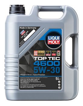 Синтетическое моторное масло Top Tec 4600 5W30 (5л) LIQUI MOLY