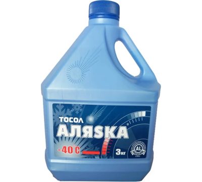Тосол А-40 (3кг) АЛЯSКА