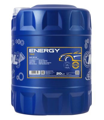 7511-020 масло мот.синт. Energy 5W/30 (20л) MANNOL; API SN/CH-4, ACEA A3/B4